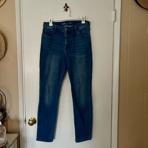 Old Navy Wow Straight High-Rise Blue Jeans